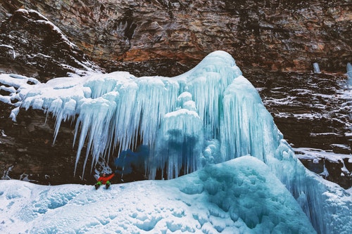 Ice Glaciers Mountain